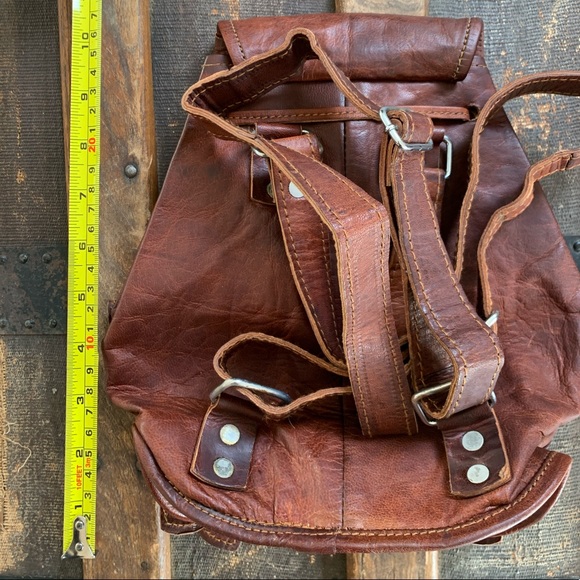 Mini Leather Backpack - Picture 7 of 8